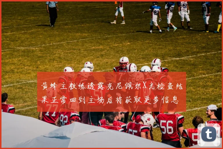 黄蜂主教练透露克尼佩尔X光检查结果正常回到主场后将获取更多信息